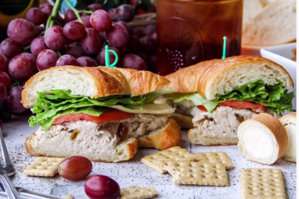 Cafe at Pharr signature dishes Original Chicken Salad SandwichCurry Chicken SaladWalnut Chicken SaladTomato Bisque﻿﻿﻿﻿